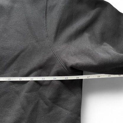 Burberry Check Pattern Zip Up Hoodie | XXL, Black