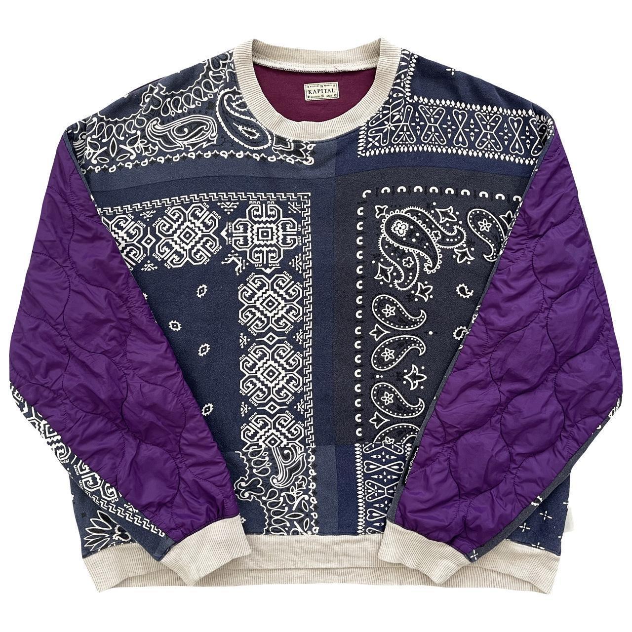 Kapital Bandana Print Sweatshirt - L
