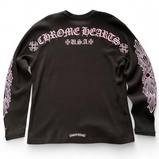 Chrome Hearts Matty Boy F&F Exclusive Thermal Longsleeve | XLarge, Black