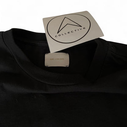 Aime Leon Dore Chrome Logo Tee ‘Jet Black’ | Default, Black