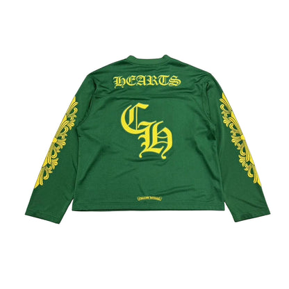 Chrome Hearts Mesh Warm Up Jersey Green | Medium, Green