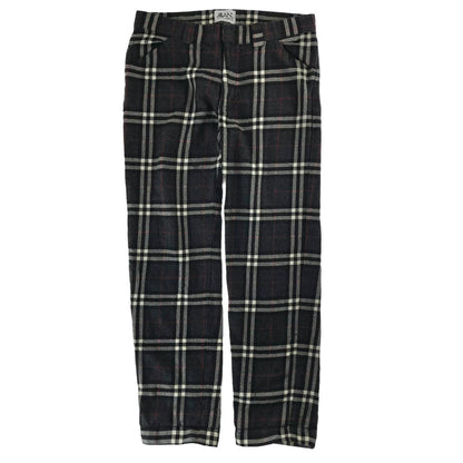 Vintage Dolce and Gabbana “Burberry rip” trousers W33