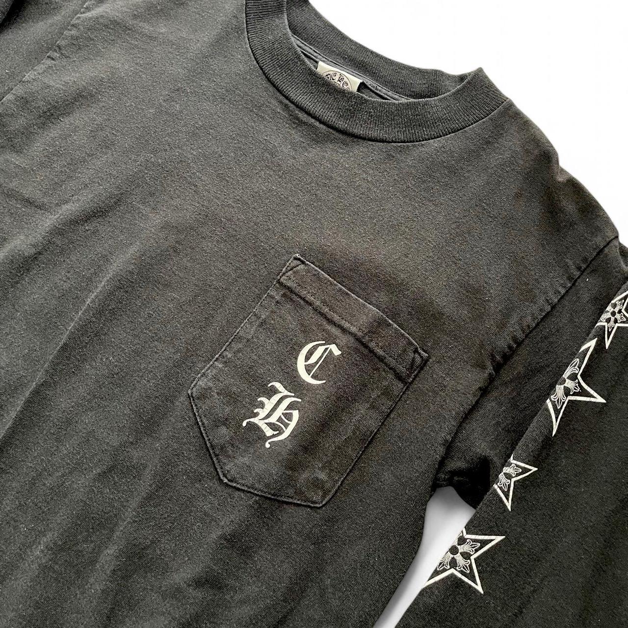 Chrome Hearts Exclusive Star Logo Long Sleeve T | Small, Black