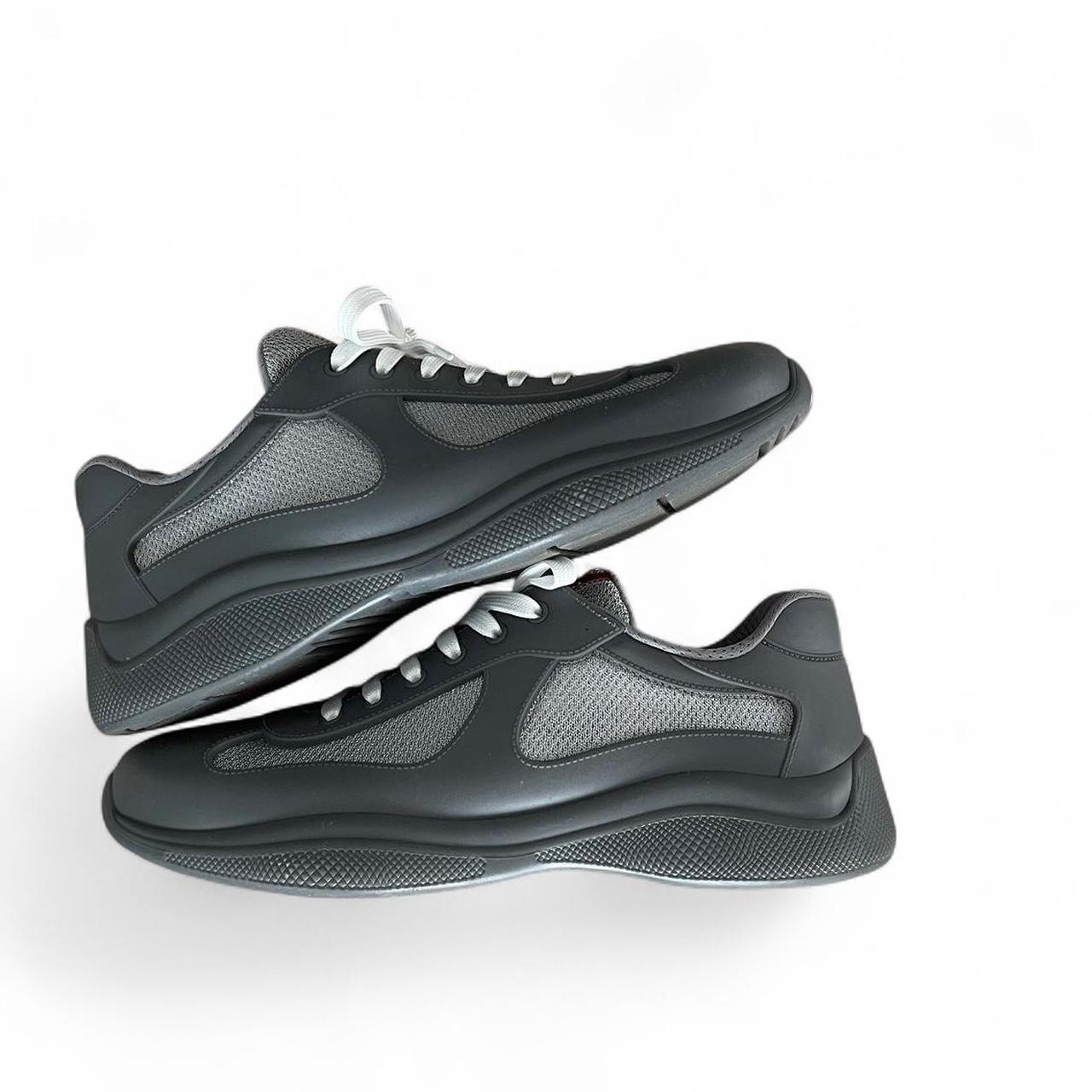 Prada America’s Cup Soft Rubber Grey | EU 44 / UK 10 / US 11, Grey