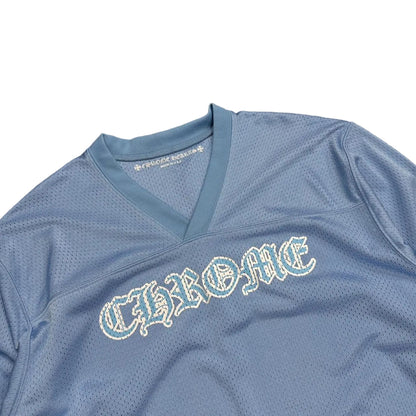 Chrome Hearts Mesh Warm Up Jersey Blue | Medium, Blue