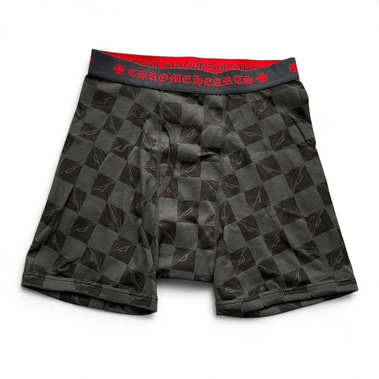 Chrome Hearts Underwear Classic Rib Boxer Brief 99 Eyes Matty Boy Black | Medium, Black