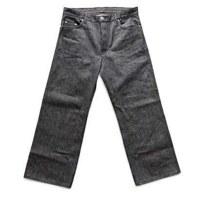 Chrome Hearts “KS” Baggy Selvedge Jeans | W34, Black