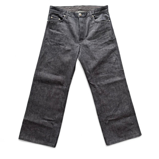 Chrome Hearts “KS” Baggy Selvedge Jeans | W34, Black