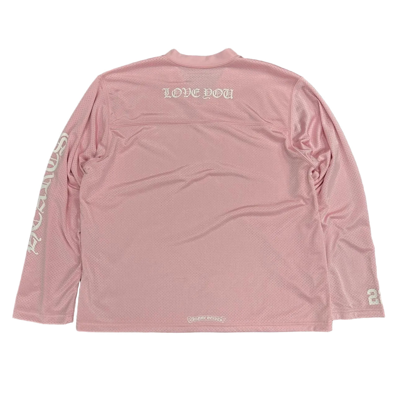 Chrome Hearts Mesh Warm Up Jersey Pink | Medium, Pink – Known Source