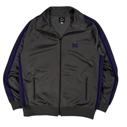 Needles zip up tracksuit jacket (L) | Default Title, Black