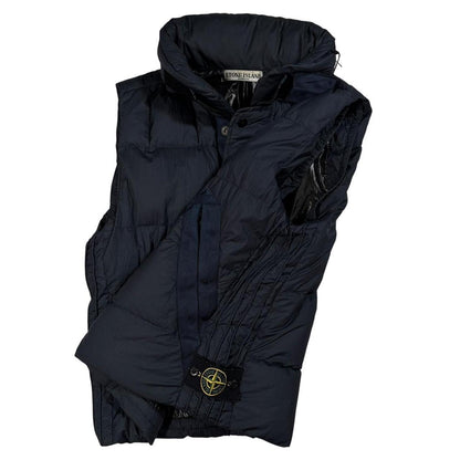 Stone island AW 2010 down puffer jacket (M) | Default Title, Navy
