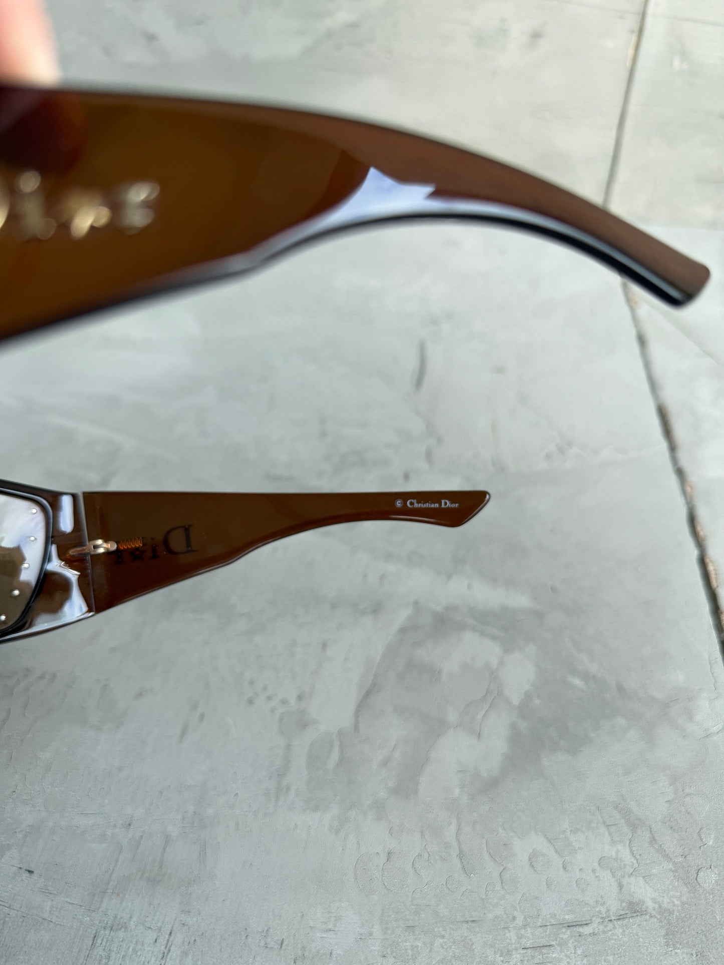 Giorgio Armani Oversized Frame Sunglasses