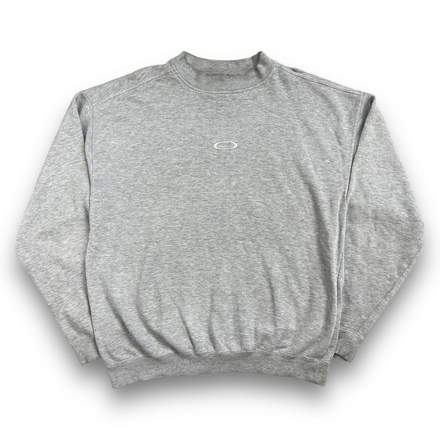 Oakley Centre Logo Sweatshirt (M/L) | Default Title, Grey