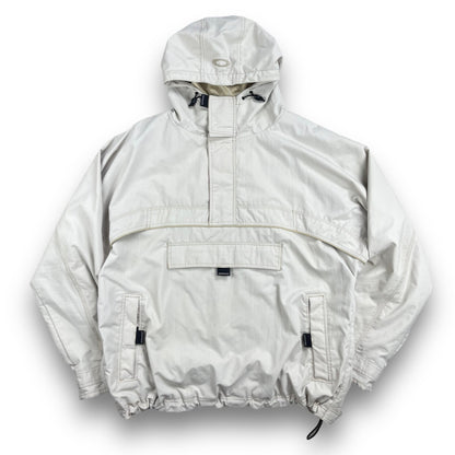 90's Oakley Software 1/4 Zip Jacket (L) | Default Title, Cream