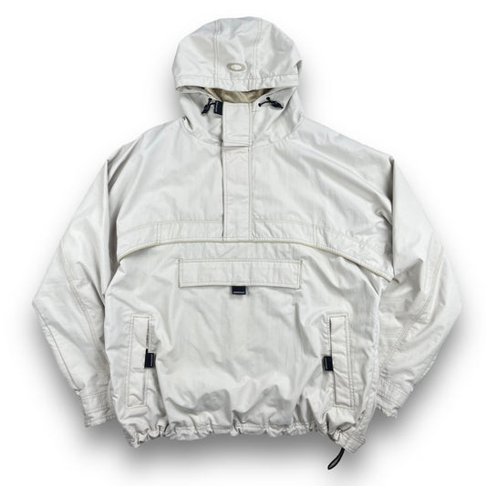 90's Oakley Software 1/4 Zip Jacket (L) | Default Title, Cream