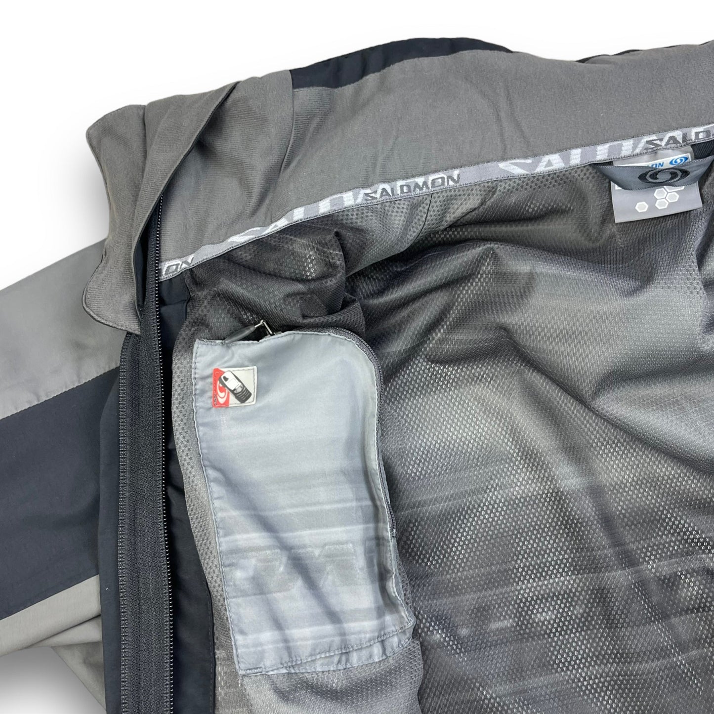 2002 Salomon Clima Pro 2in1 Jacket (L) | Default Title, Black, Grey