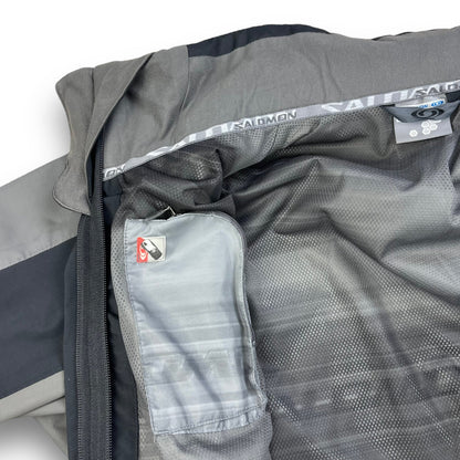 2002 Salomon Clima Pro 2in1 Jacket (L) | Default Title, Black, Grey