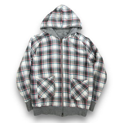 Maharishi Checkered Reversible Hoodie (S) | Default Title, Grey