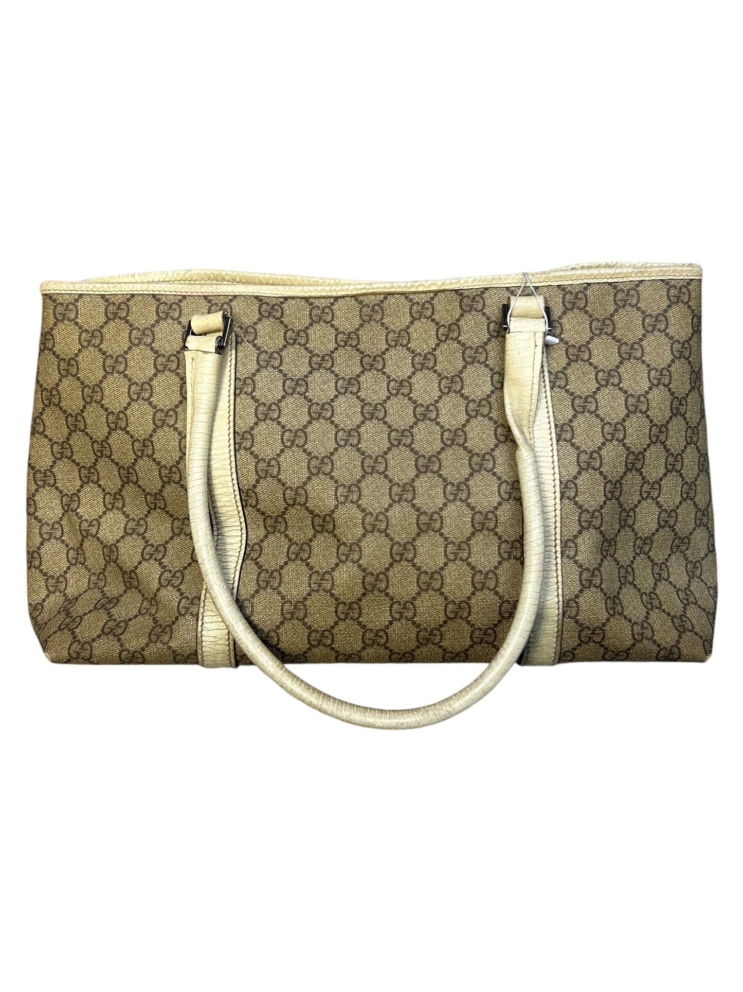 Gucci Supreme GG Canvas Leather Shoulder Bag