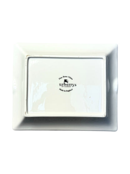Burberry Logo Nova Check Print Fine Bone China Ashtray