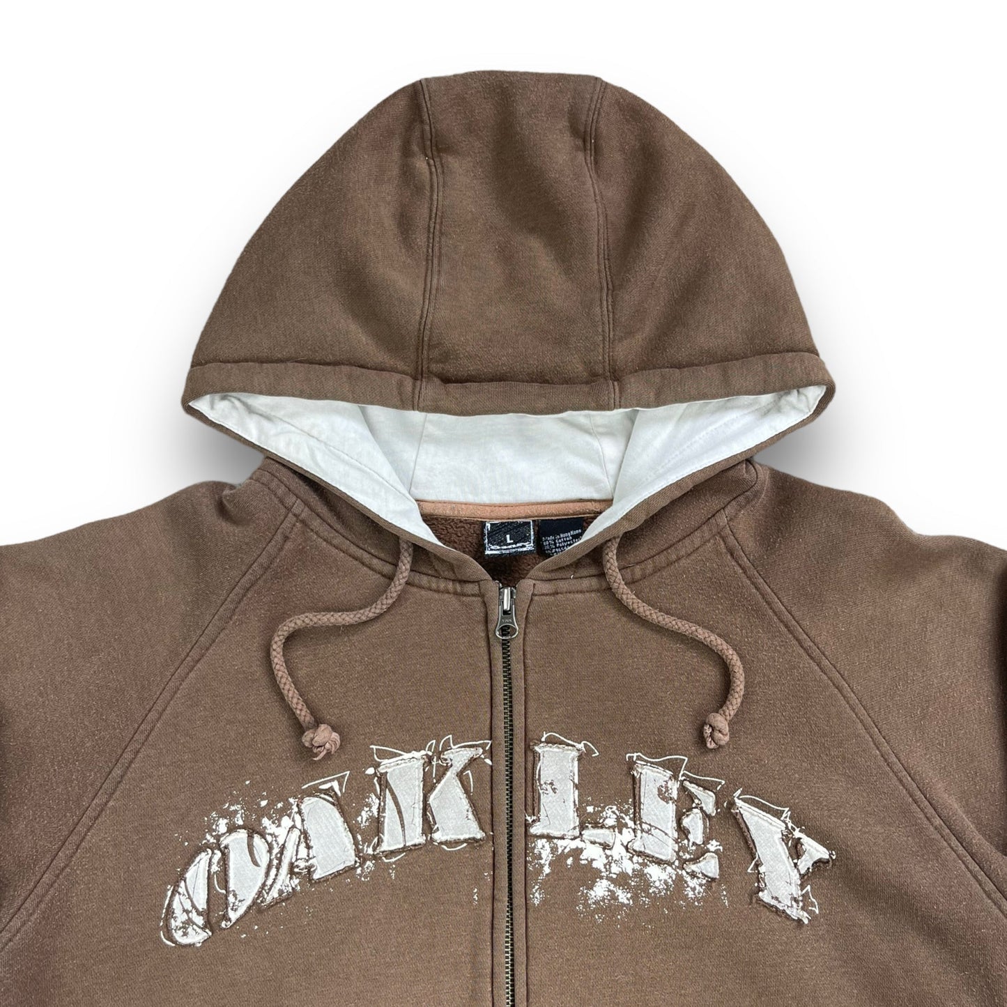 Oakley Full Zip Hoodie (L) | Default Title, Brown