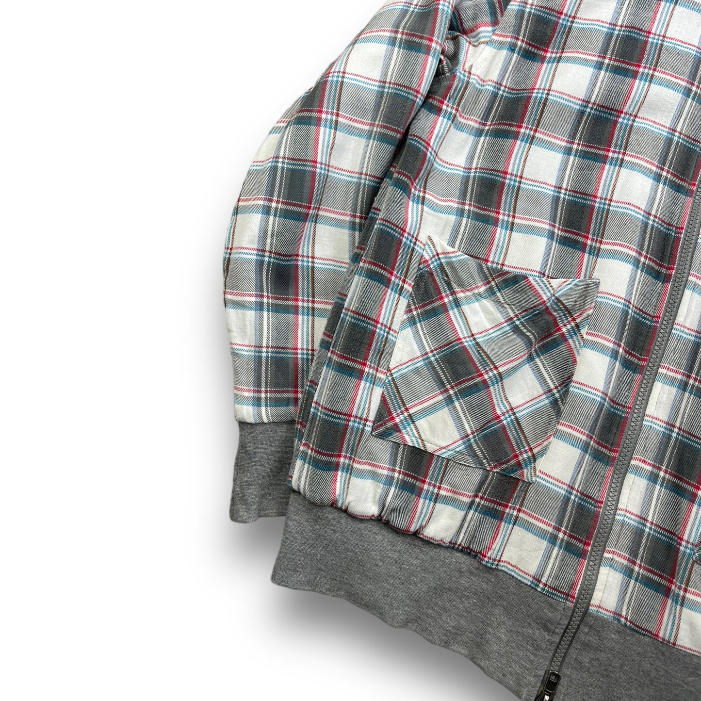 Maharishi Checkered Reversible Hoodie (S) | Default Title, Grey