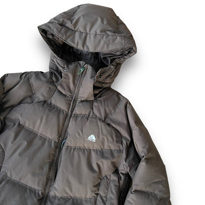 Nike ACG Brown Down Filled Puffer Jacket (L) | Default Title, Brown