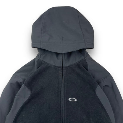 Fall 2006 Oakley Technical Hooded Fleece Jacket (M) | Default Title, Black