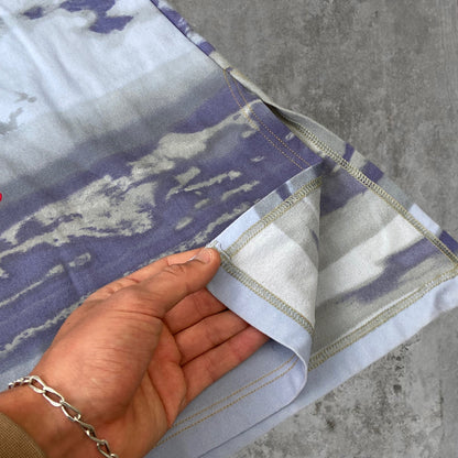 AW97 JEAN PAUL GAULTIER GRAPHIC PRINT DRESS - M