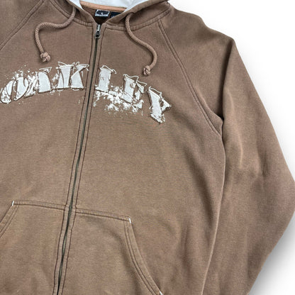 Oakley Full Zip Hoodie (L) | Default Title, Brown