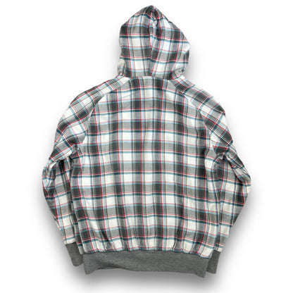 Maharishi Checkered Reversible Hoodie (S) | Default Title, Grey