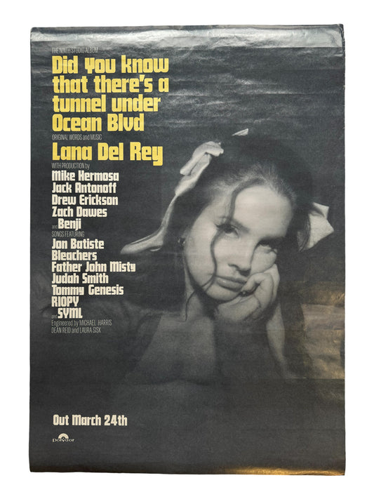 Lana Del Ray Ocean BLVD Poster