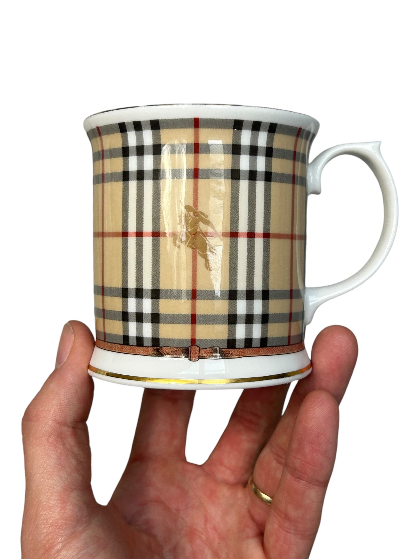 Burberry Nova Check Print Mug