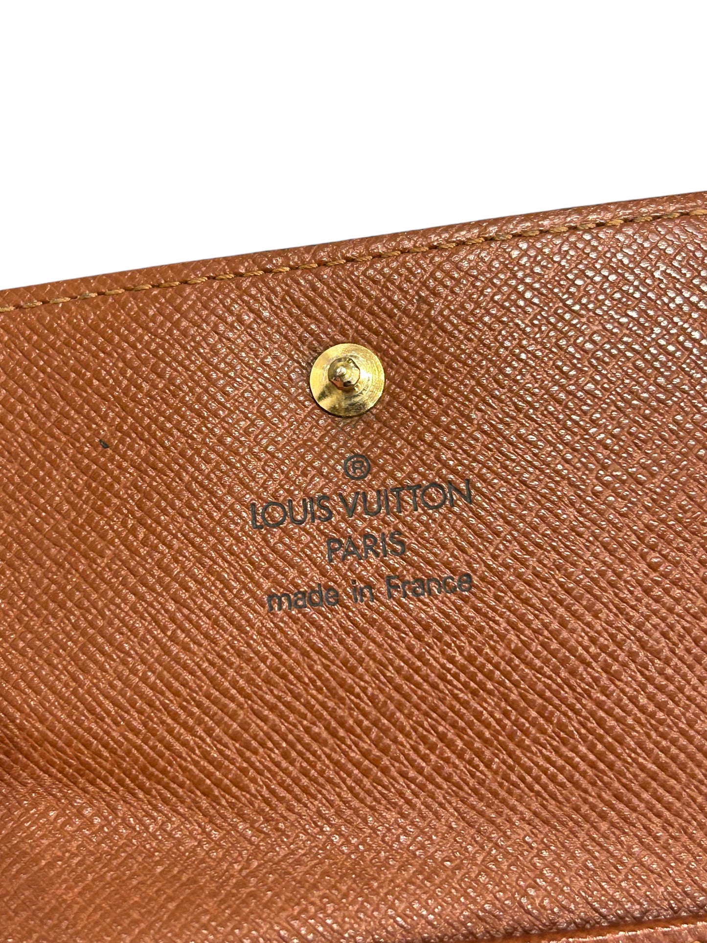 Louis Vuitton Vlassic Brown Monogram Purse