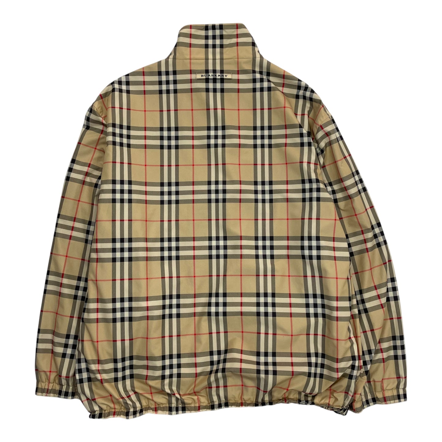Vintage Burberry Golf 1/4 Zip Jacket, Size XL | O/S, Red