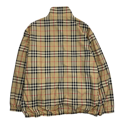 Vintage Burberry Golf 1/4 Zip Jacket, Size XL | O/S, Red