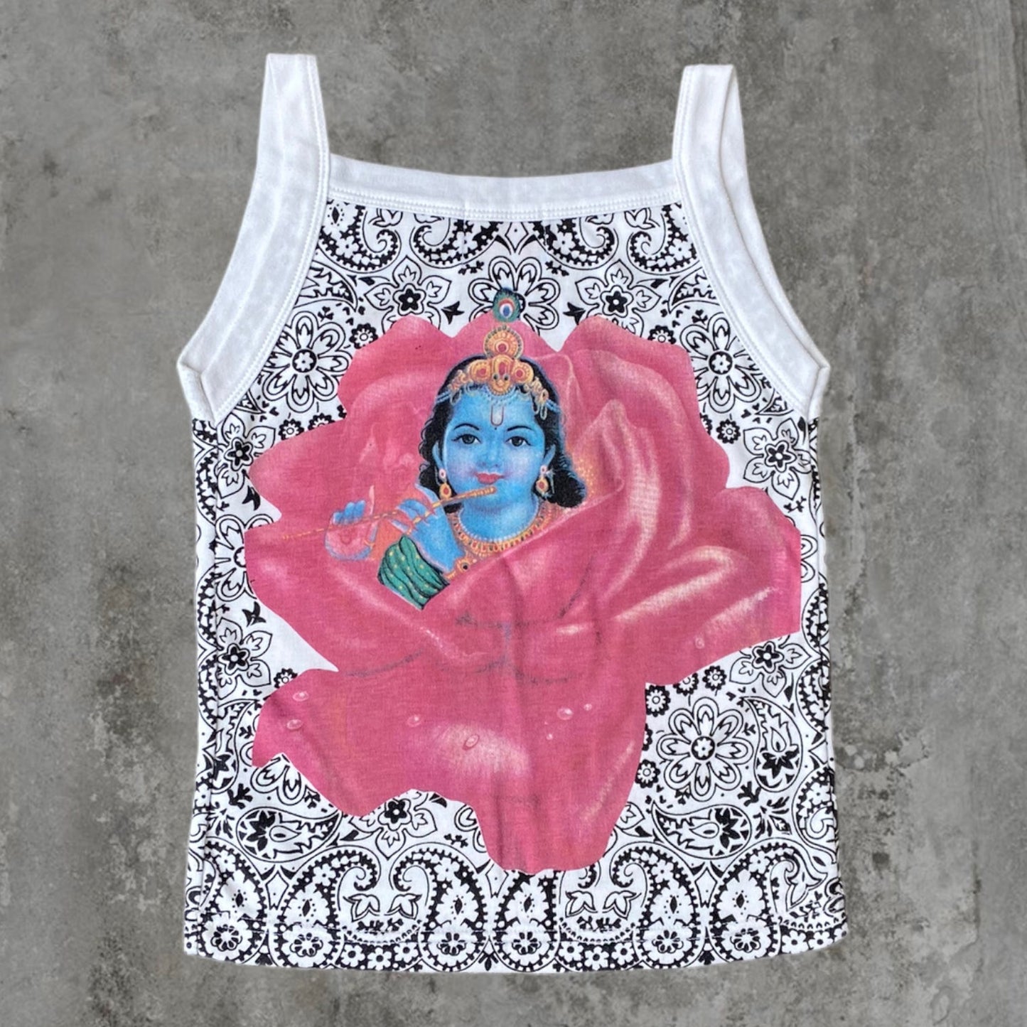 W+LT WALTER VAN BEIRENDONCK VEST TOP - S/M