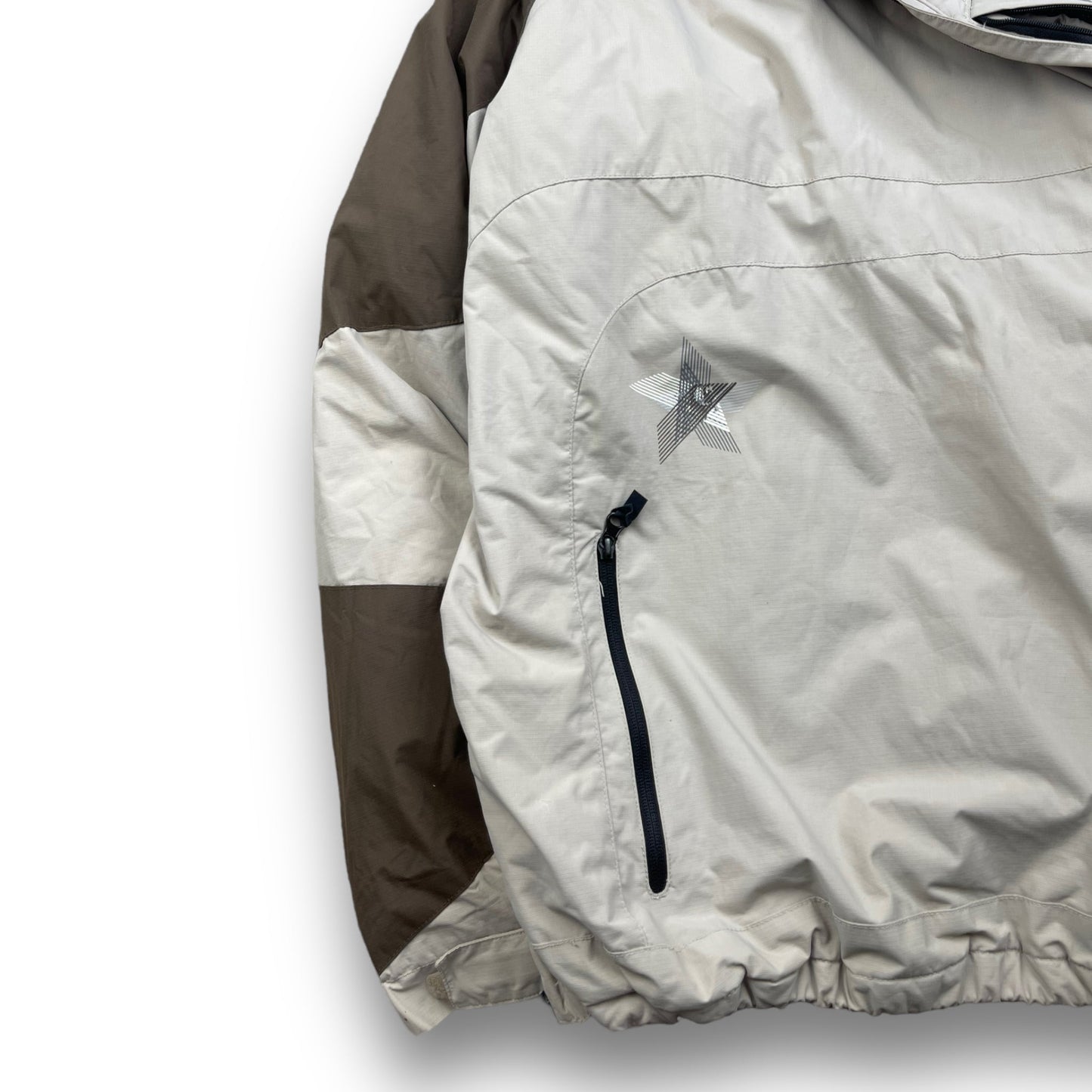 Quiksilver Utility 'Compass' Asymmetric Zip Jacket (XL) | Default Title, Multicoloured