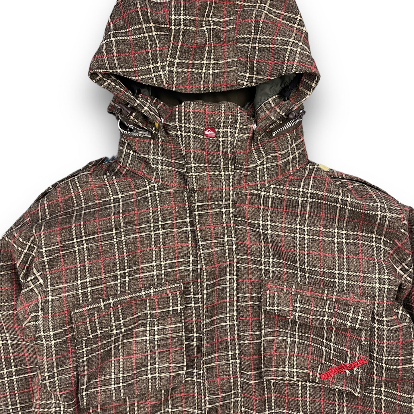 Quiksilver Utility 'Manille' Plaid Jacket (M) | Default Title, Multicoloured