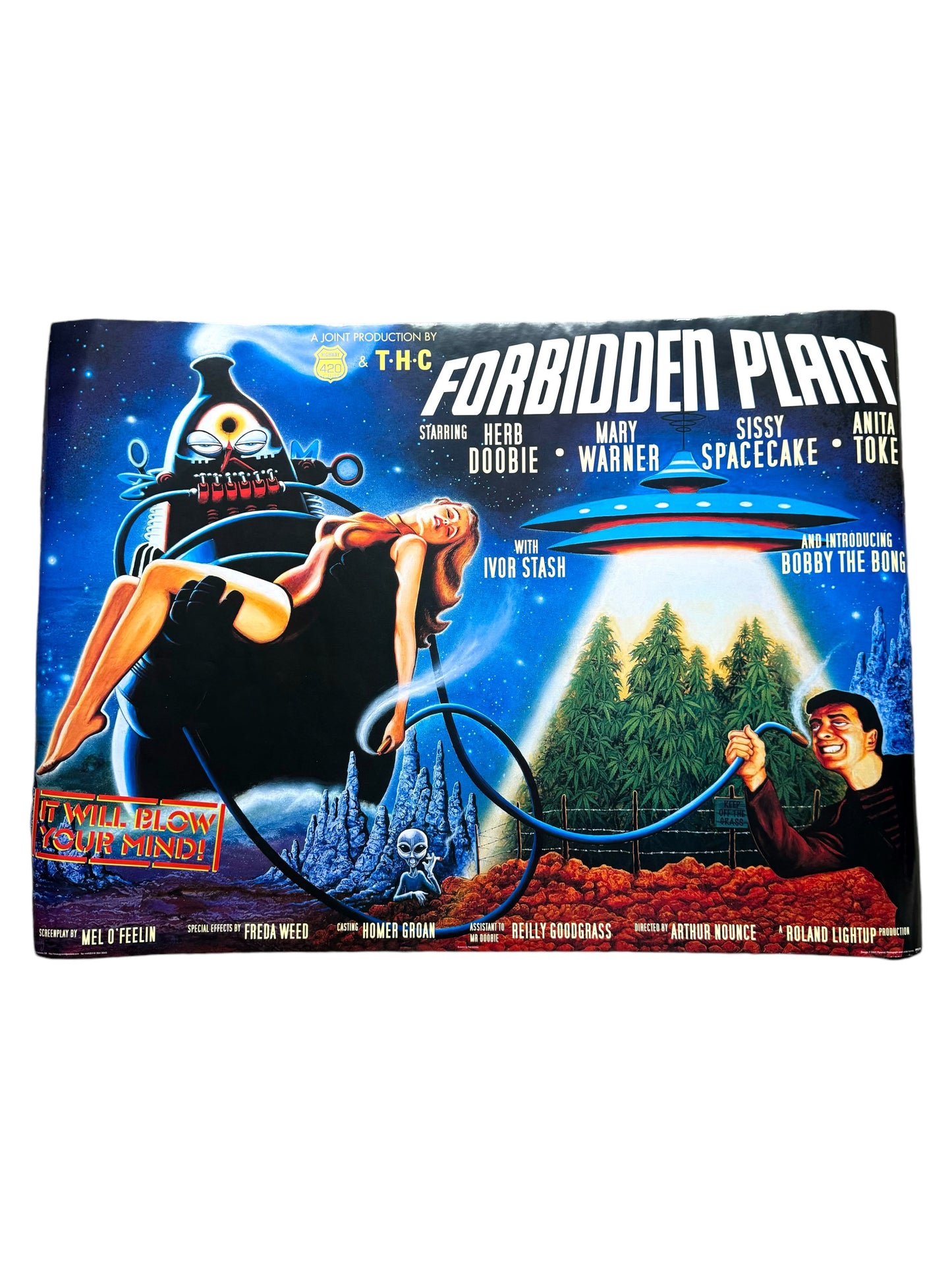 Forbidden Planet Movie Poster