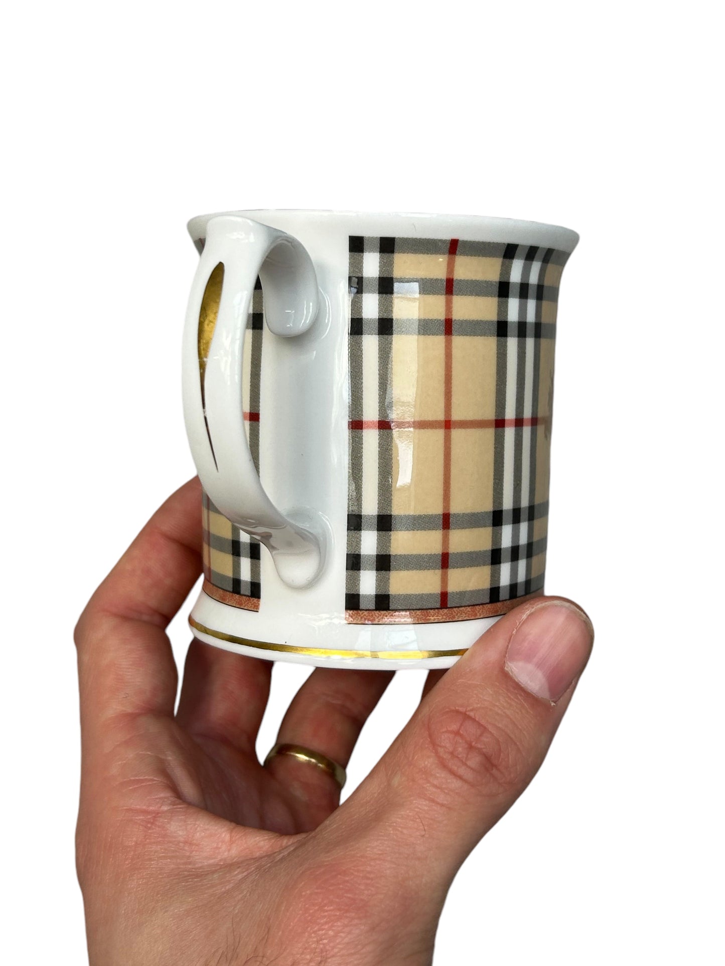 Burberry Nova Check Print Mug