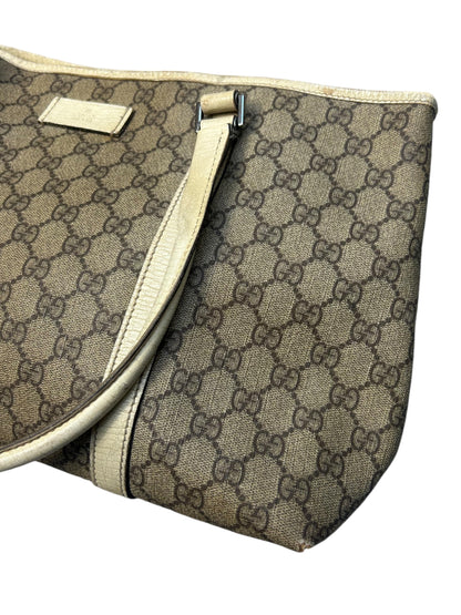 Gucci Supreme GG Canvas Leather Shoulder Bag