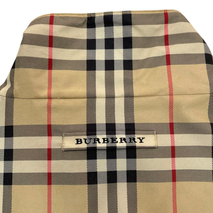 Vintage Burberry Golf 1/4 Zip Jacket, Size XL | O/S, Red