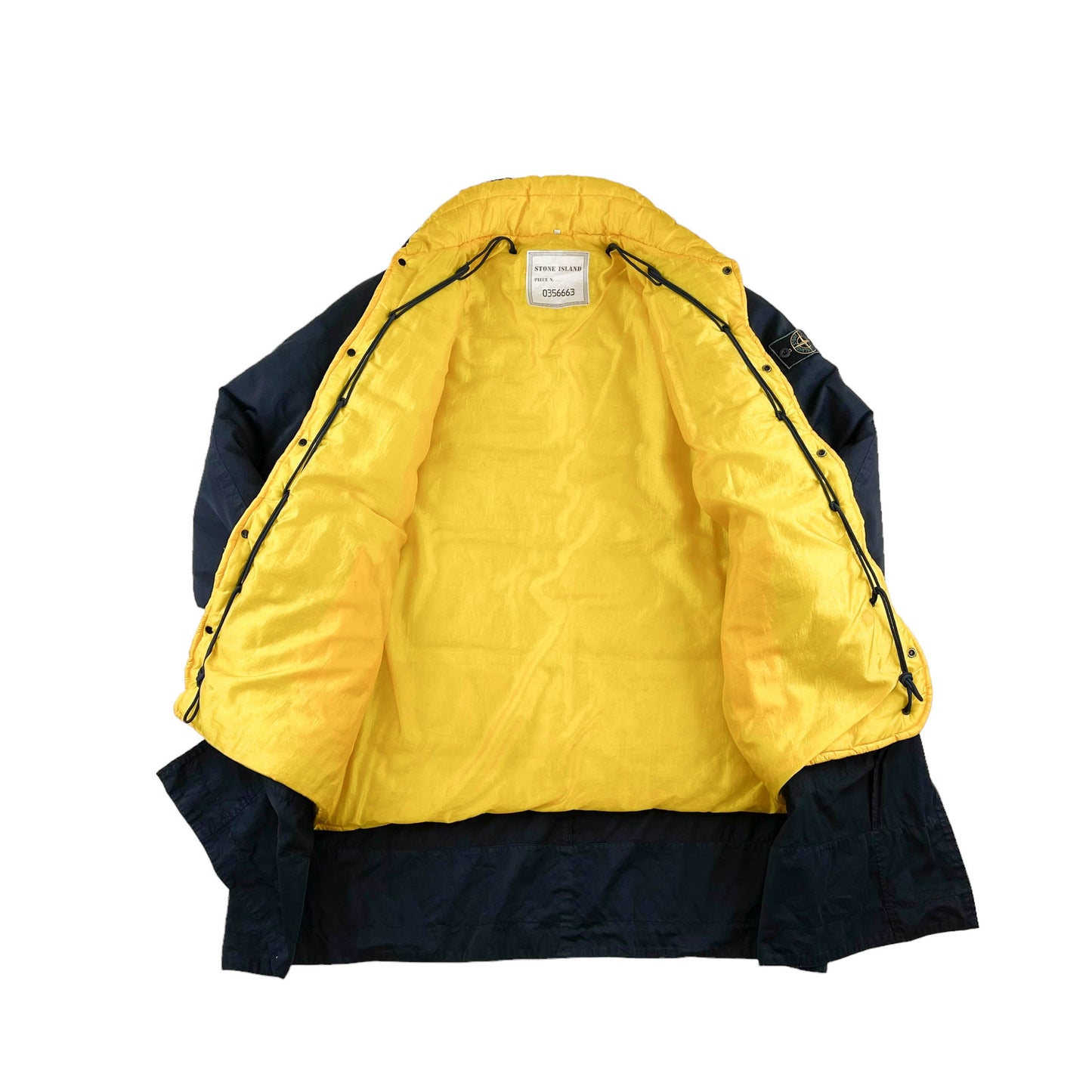 Vintage Stone Island Raso Gommato Black Cover (XL)