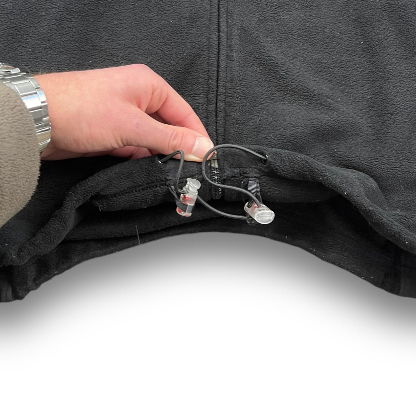Fall 2006 Oakley Technical Hooded Fleece Jacket (M) | Default Title, Black