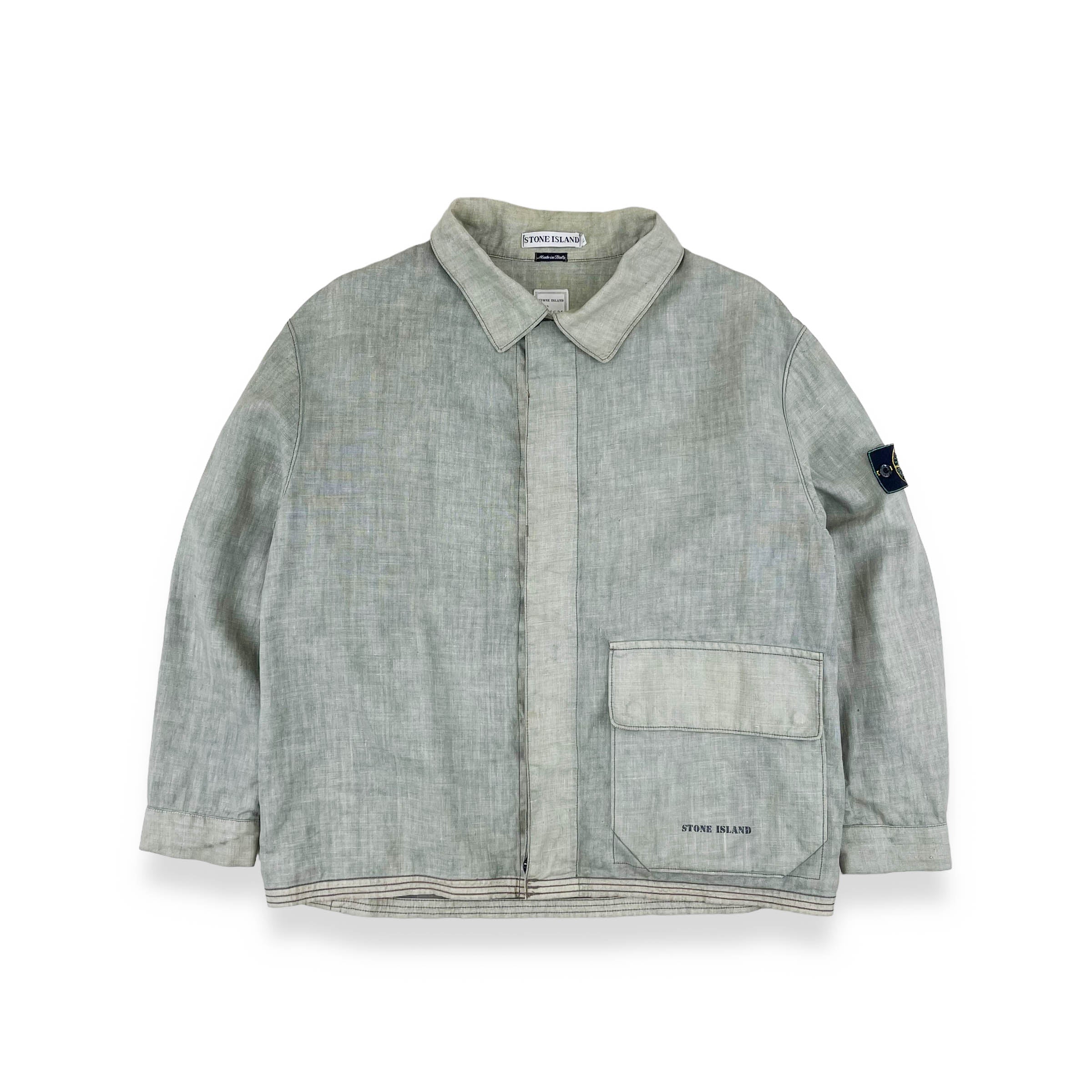 Vintage Stone island Lino Flax Jacket (L) – Known Source