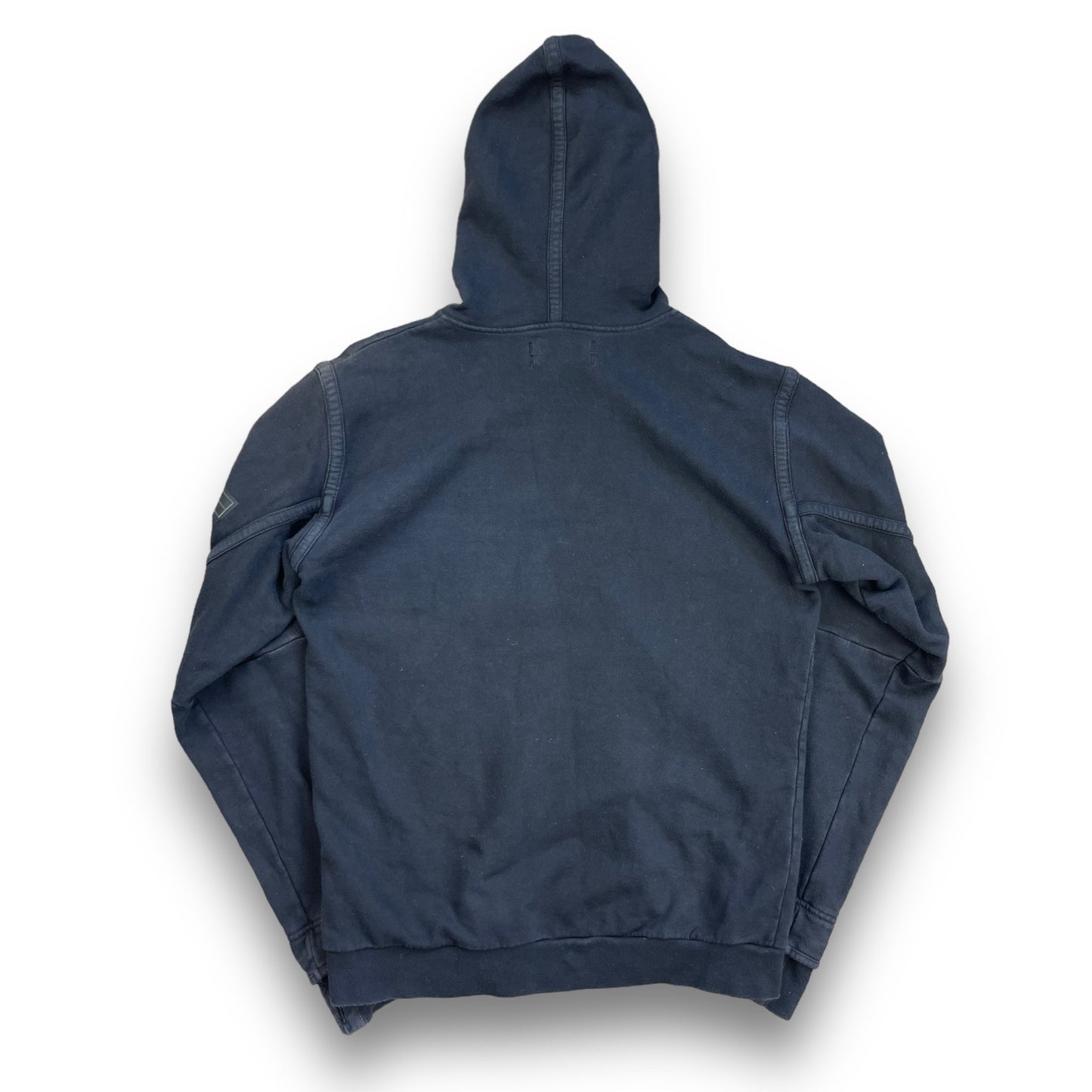 FW 2009 Stone Island Denims Full Zip Face Mask Hoodie (L) | Default Title, Blue