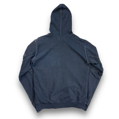 FW 2009 Stone Island Denims Full Zip Face Mask Hoodie (L) | Default Title, Blue