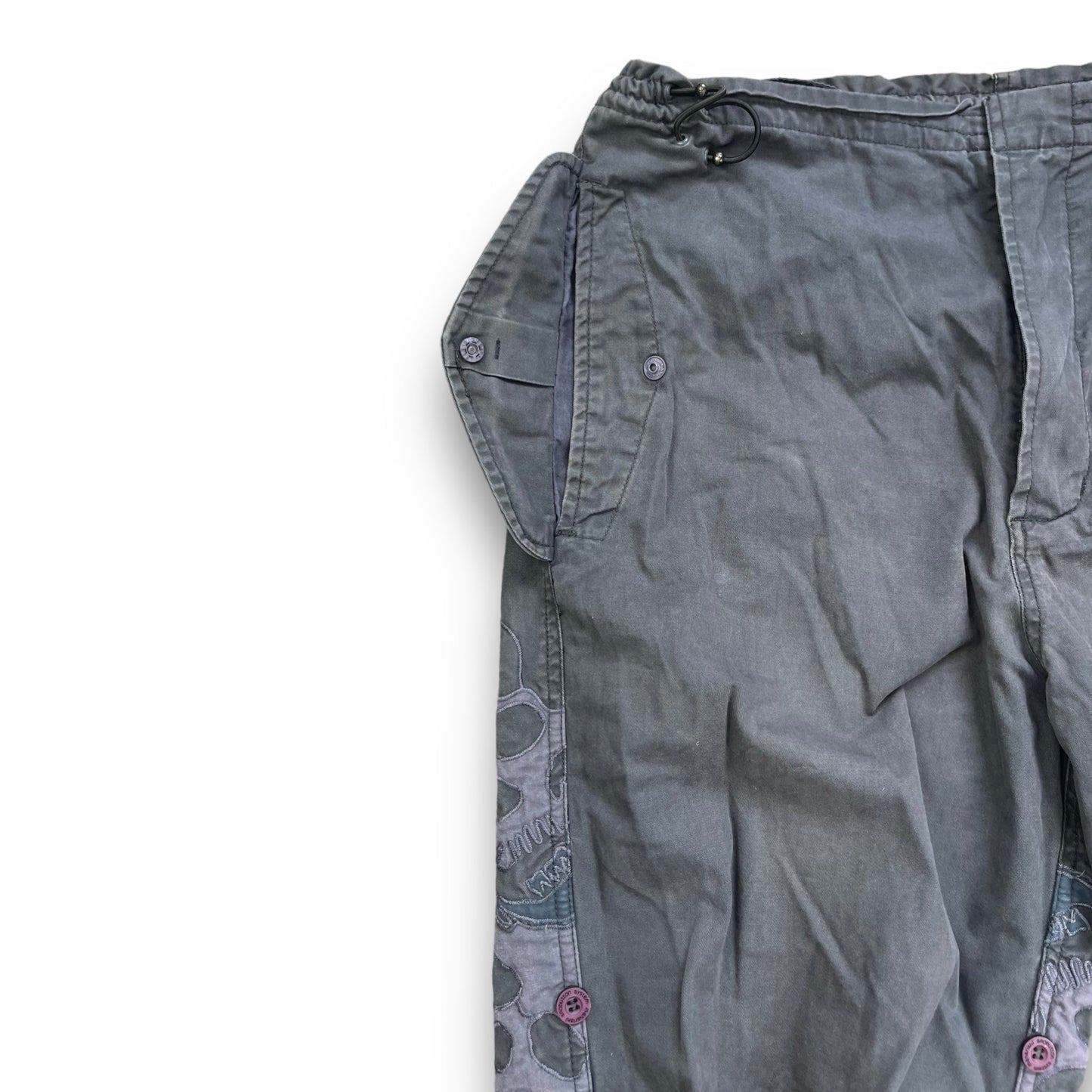 Maharishi 3D Skulls Embroidered Snopants (S) | Default Title, Grey