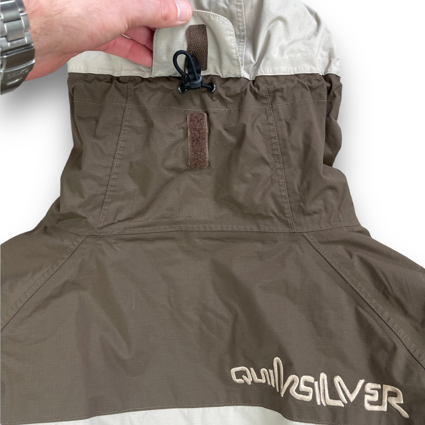 Quiksilver Utility 'Compass' Asymmetric Zip Jacket (XL) | Default Title, Multicoloured